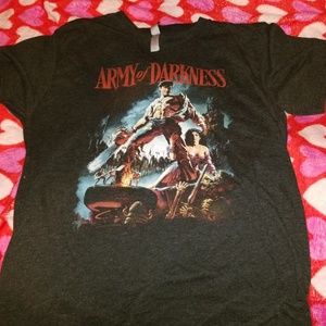 Army of Darkness tshirt.